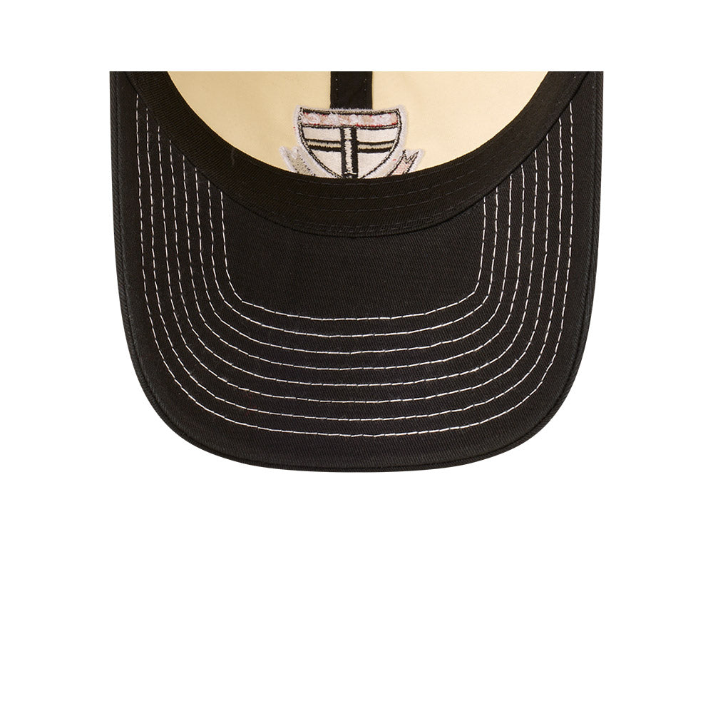 St Kilda Saints Hat - 2025 AFL 2Tone Chrome Contrast Casual Classic Strapback Cap - New Era